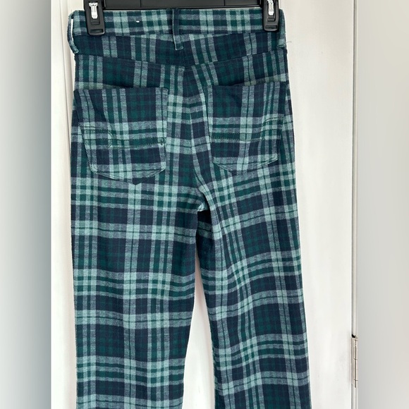 American Eagle Green/Blue Plaid Pants - Picture 4 of 6